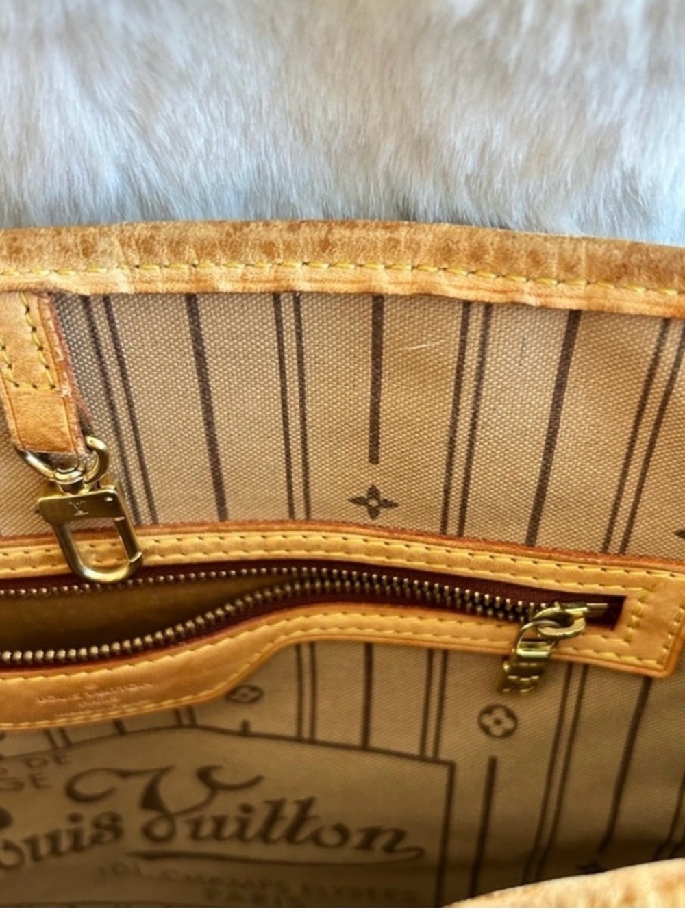LV NEVERFULL MM/POCHETTE BUNDLE - Picture 11 of 16